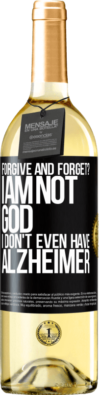 «простить и забыть? Я не Бог, и у меня нет болезни Альцгеймера» Издание WHITE