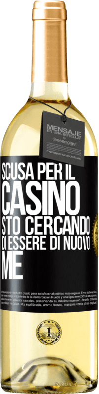 «Scusa per il casino, sto cercando di essere di nuovo me» Edizione WHITE