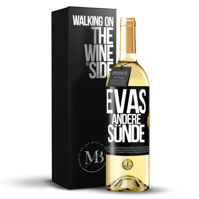 «Evas andere Sünde» WHITE Ausgabe