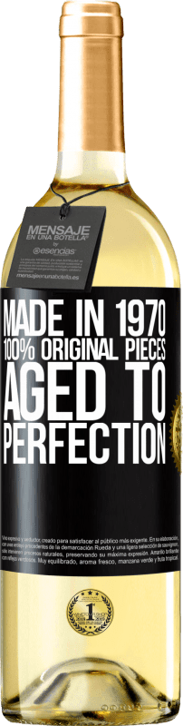 29,95 € | 白葡萄酒 WHITE版 1970年制造，百分百原创。Aged to perfection 黑标. 可自定义的标签 青年酒 收成 2024 Verdejo