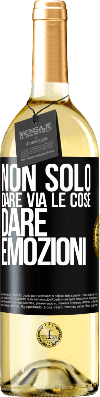 29,95 € | Vino bianco Edizione WHITE Non solo dare via le cose, dare emozioni Etichetta Nera. Etichetta personalizzabile Vino giovane Raccogliere 2024 Verdejo