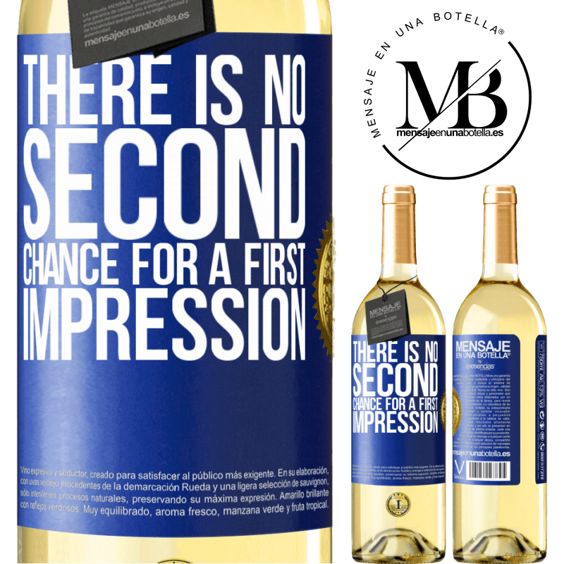 29,95 € Free Shipping | White Wine WHITE Edition There is no second chance for a first impression Blue Label. Customizable label Young wine Harvest 2023 Verdejo