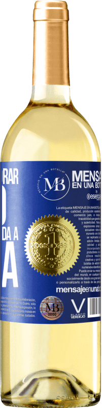 «Se não demorar muito, espero por toda a vida» Edição WHITE