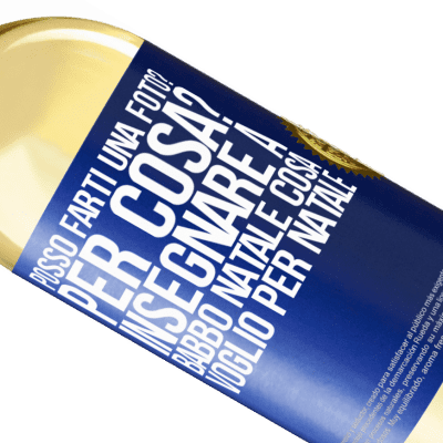 Espressioni Uniche e Personali. «Posso farti una foto? Per cosa? Insegnare a Babbo Natale cosa voglio per Natale» Edizione WHITE