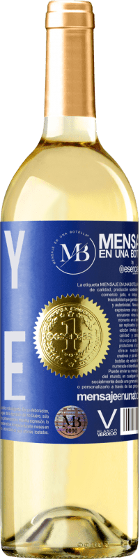 «Happy Hallo-Wine» Edición WHITE