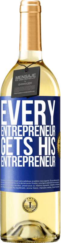«Каждый предприниматель получает своего предпринимателя» Издание WHITE