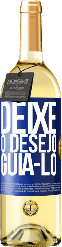 29,95 € | Vinho branco Edição WHITE Deixe o desejo guiá-lo Etiqueta Azul. Etiqueta personalizável Vinho jovem Colheita 2023 Verdejo