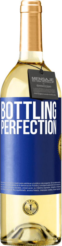 29,95 € | White Wine WHITE Edition Bottling perfection Blue Label. Customizable label Young wine Harvest 2023 Verdejo