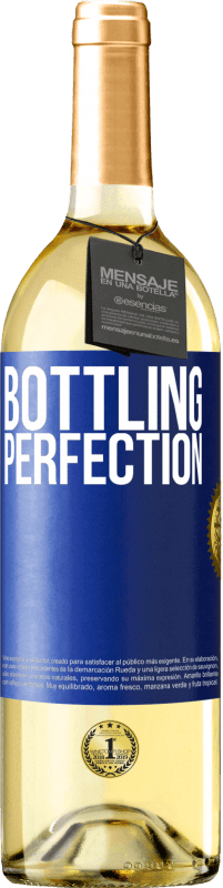 29,95 € | Vin blanc Édition WHITE Bottling perfection Étiquette Bleue. Étiquette personnalisable Vin jeune Récolte 2023 Verdejo