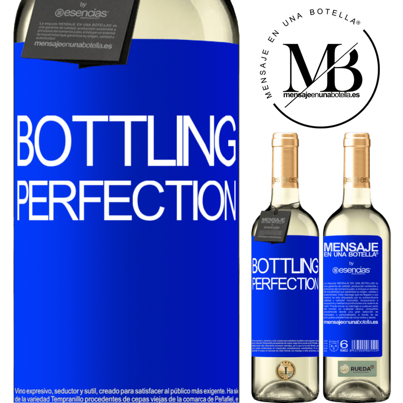 «Bottling perfection» WHITE版