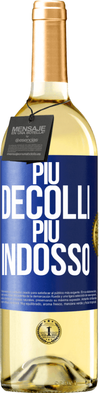 29,95 € | Vino bianco Edizione WHITE Più decolli, più indosso Etichetta Blu. Etichetta personalizzabile Vino giovane Raccogliere 2024 Verdejo