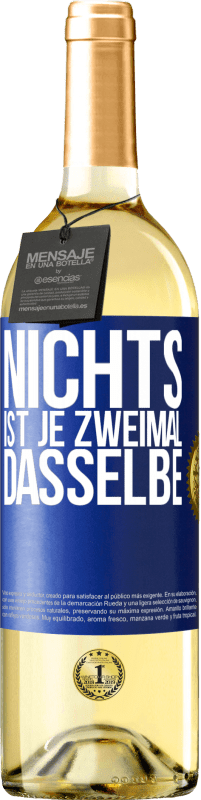 29,95 € | Weißwein WHITE Ausgabe Nichts ist je zweimal dasselbe Blaue Markierung. Anpassbares Etikett Junger Wein Ernte 2025 Verdejo