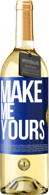 29,95 € | White Wine WHITE Edition Make me yours Blue Label. Customizable label Young wine Harvest 2024 Verdejo