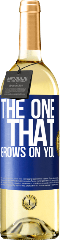 29,95 € | Vino bianco Edizione WHITE The one that grows on you Etichetta Blu. Etichetta personalizzabile Vino giovane Raccogliere 2024 Verdejo