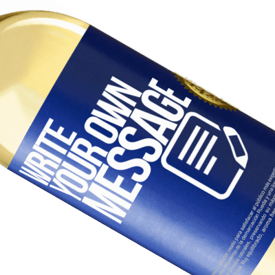Unique & Personal Expressions. «Notice: contains bottled perfection» WHITE Edition