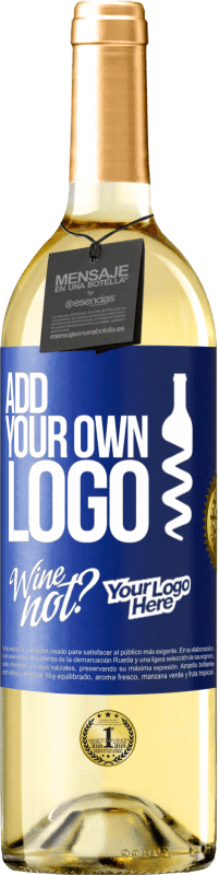 29,95 € | White Wine WHITE Edition Add your own logo Blue Label. Customizable label Young wine Harvest 2023 Verdejo