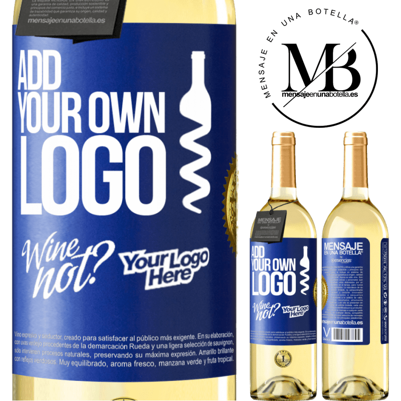 29,95 € Free Shipping | White Wine WHITE Edition Add your own logo Blue Label. Customizable label Young wine Harvest 2024 Verdejo