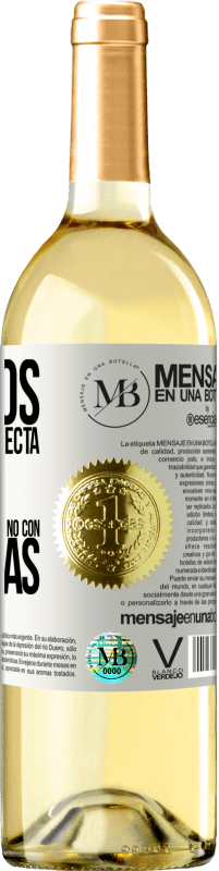 «Estamos en la edad perfecta para quedarnos con la culpa, no con las ganas» Edición WHITE