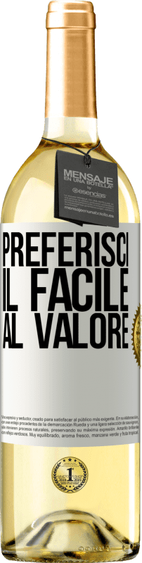 29,95 € | Vino bianco Edizione WHITE Preferisci il facile al valore Etichetta Bianca. Etichetta personalizzabile Vino giovane Raccogliere 2024 Verdejo