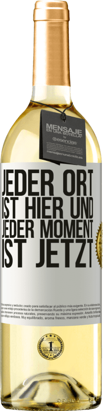«Jeder Ort ist hier und jeder Moment ist jetzt» WHITE Ausgabe