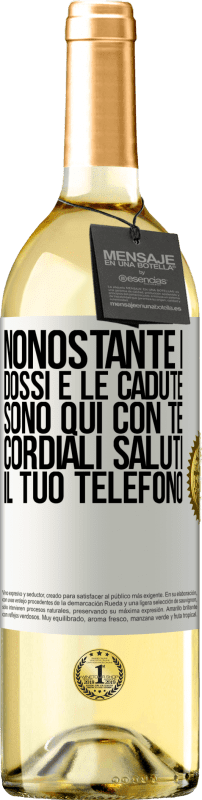 29,95 € | Vino bianco Edizione WHITE Nonostante i dossi e le cadute, sono qui con te. Cordiali saluti, il tuo telefono Etichetta Bianca. Etichetta personalizzabile Vino giovane Raccogliere 2024 Verdejo