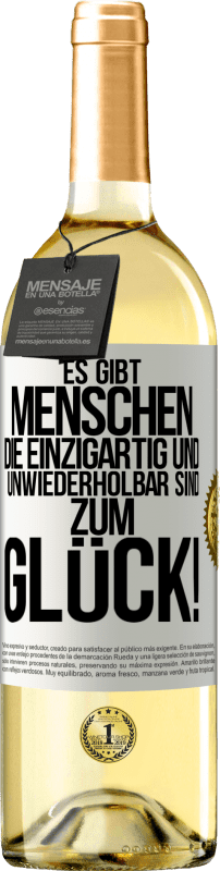 29,95 € | Weißwein WHITE Ausgabe Es gibt Menschen, die einzigartig und unwiederholbar sind. Zum Glück! Weißes Etikett. Anpassbares Etikett Junger Wein Ernte 2024 Verdejo