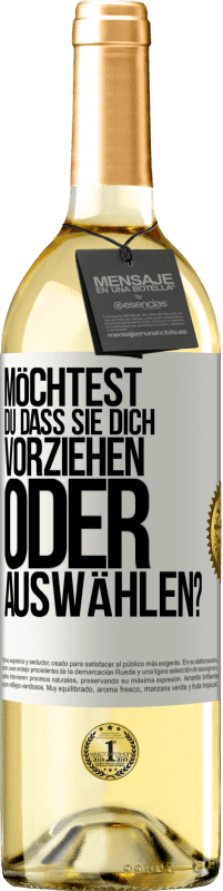 29,95 € | Weißwein WHITE Ausgabe Möchtest du, dass sie dich vorziehen oder auswählen? Weißes Etikett. Anpassbares Etikett Junger Wein Ernte 2024 Verdejo