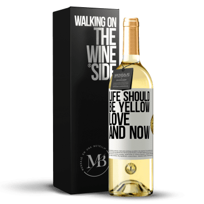 «Жизнь должна быть желтой. Любовь и сейчас» Издание WHITE