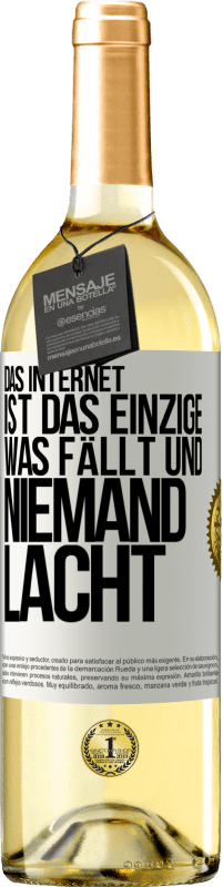 «Das Internet ist das einzige, was fällt und niemand lacht» WHITE Ausgabe