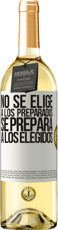 29,95 € | Vino Blanco Edición WHITE No se elige a los preparados, se prepara a los elegidos Etiqueta Blanca. Etiqueta personalizable Vino joven Cosecha 2024 Verdejo