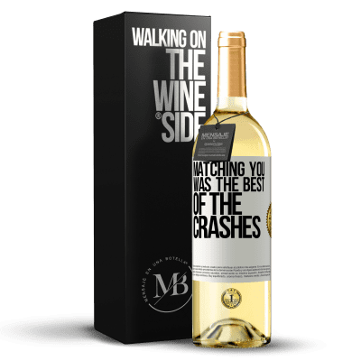 «Matching you was the best of the crashes» WHITE Edition