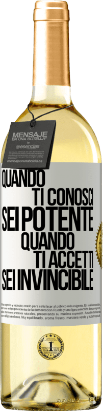 «Quando ti conosci, sei potente. Quando ti accetti, sei invincibile» Edizione WHITE