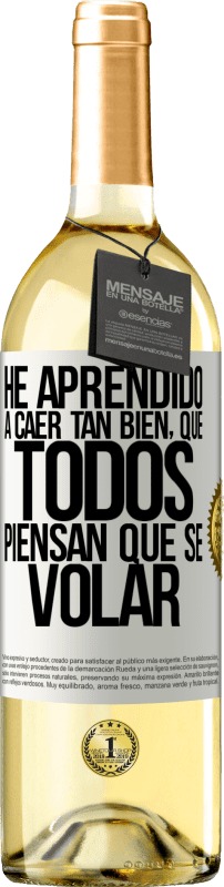 «Ho imparato a cadere così bene che tutti pensano che io sappia volare» Edizione WHITE