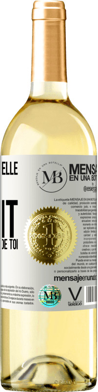 «Prends soin d'elle. Tu ne sais pas comment elle sourit quand elle parle de toi» Édition WHITE