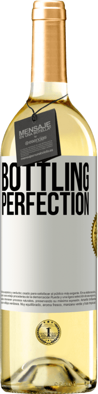 29,95 € | Weißwein WHITE Ausgabe Bottling perfection Weißes Etikett. Anpassbares Etikett Junger Wein Ernte 2023 Verdejo