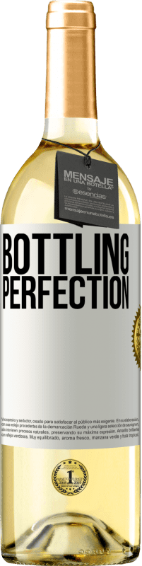 29,95 € | Vino bianco Edizione WHITE Bottling perfection Etichetta Bianca. Etichetta personalizzabile Vino giovane Raccogliere 2024 Verdejo