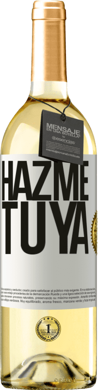 29,95 € | Vino Blanco Edición WHITE Hazme tuya Etiqueta Blanca. Etiqueta personalizable Vino joven Cosecha 2023 Verdejo