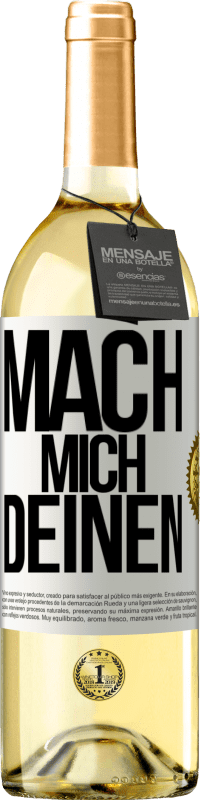 29,95 € | Weißwein WHITE Ausgabe Mach mich Deinen Weißes Etikett. Anpassbares Etikett Junger Wein Ernte 2024 Verdejo