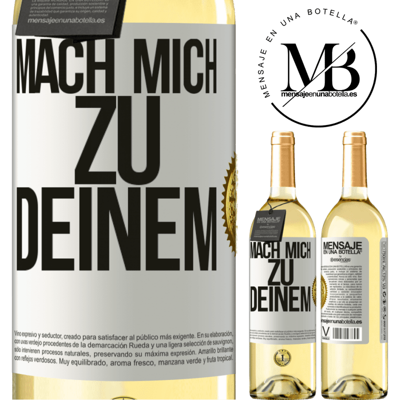 29,95 € Kostenloser Versand | Weißwein WHITE Ausgabe Mach mich Deinen Weißes Etikett. Anpassbares Etikett Junger Wein Ernte 2024 Verdejo