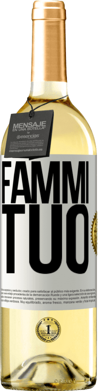 29,95 € | Vino bianco Edizione WHITE Fammi tuo Etichetta Bianca. Etichetta personalizzabile Vino giovane Raccogliere 2024 Verdejo