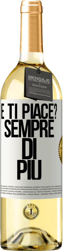 Spedizione Gratuita | Vino bianco Edizione WHITE e ti piace? Sempre di più Etichetta Bianca. Etichetta personalizzabile Vino giovane Raccogliere 2023 Verdejo