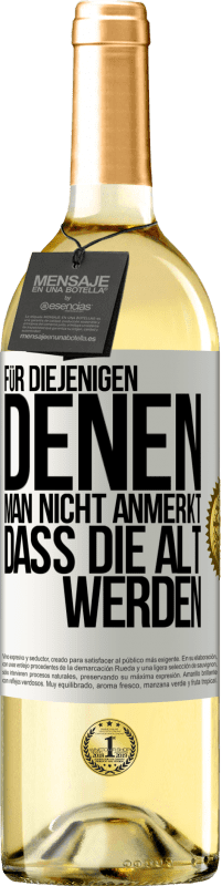«Für diejenigen, denen man nicht anmerkt, dass die alt werden» WHITE Ausgabe