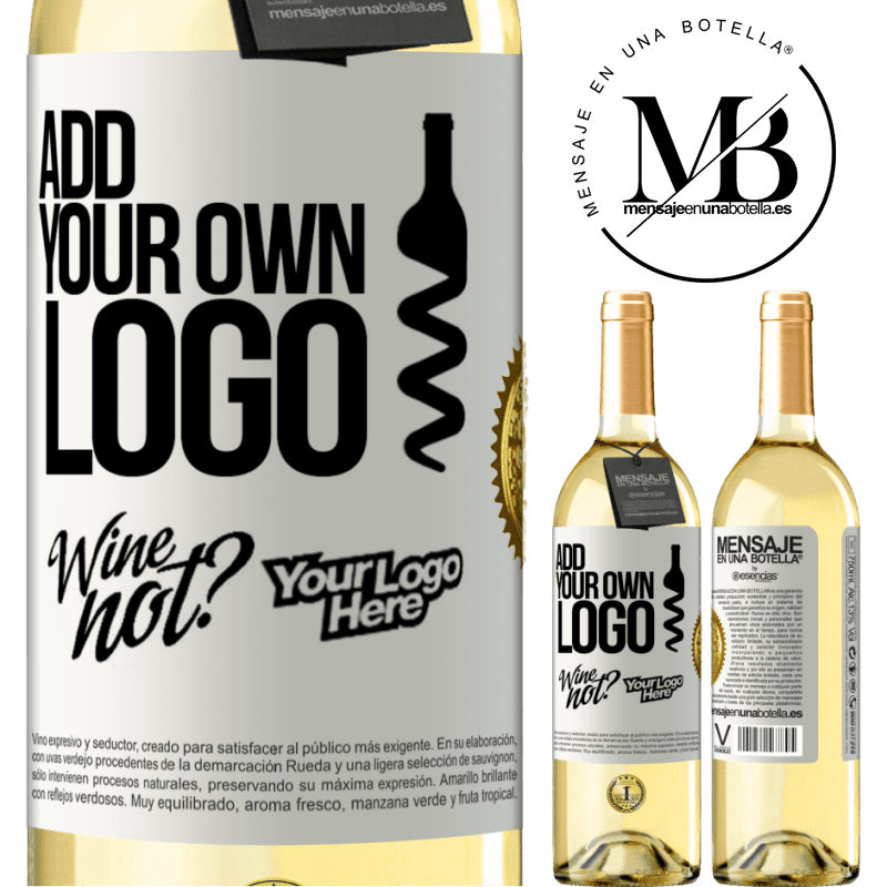 29,95 € Free Shipping | White Wine WHITE Edition Add your own logo White Label. Customizable label Young wine Harvest 2024 Verdejo