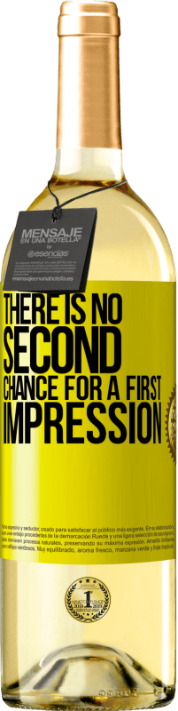 29,95 € Free Shipping | White Wine WHITE Edition There is no second chance for a first impression Yellow Label. Customizable label Young wine Harvest 2025 Verdejo