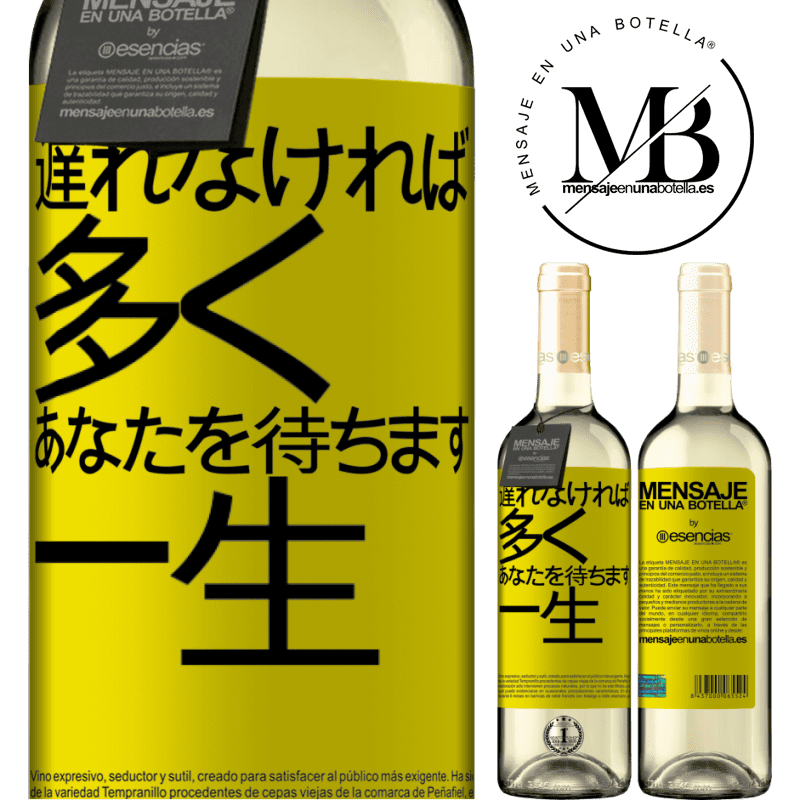 «それが長くかからない場合、私は一生あなたを待っています» WHITEエディション