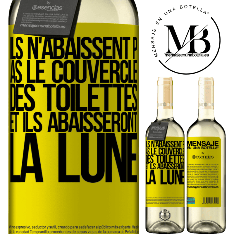 «Il ne peuvent décrocher un tableau et ils vont te décrocher la lune» Édition WHITE