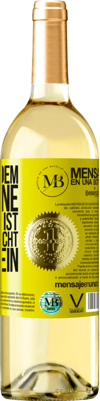 «Mit jemandem, der deine Schwäche ist, kannst du nicht stark sein» WHITE Ausgabe