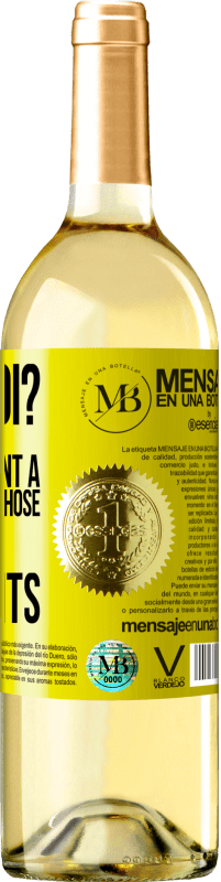 «Fou, moi? Fou sont ceux qui continuent à faire la même chose et attendent des résultats différents» Édition WHITE