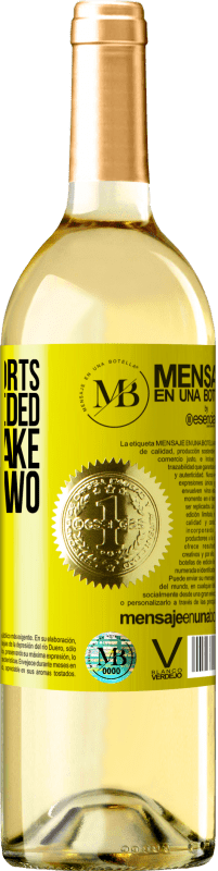 «For many sports a ball is needed. To undertake, it takes two» WHITE Edition