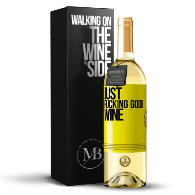 «Just fucking good wine» Издание WHITE